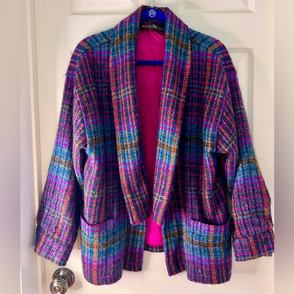 Vintage ESCADA open Cardigan Coat Size 38 - Picture 1 of 7